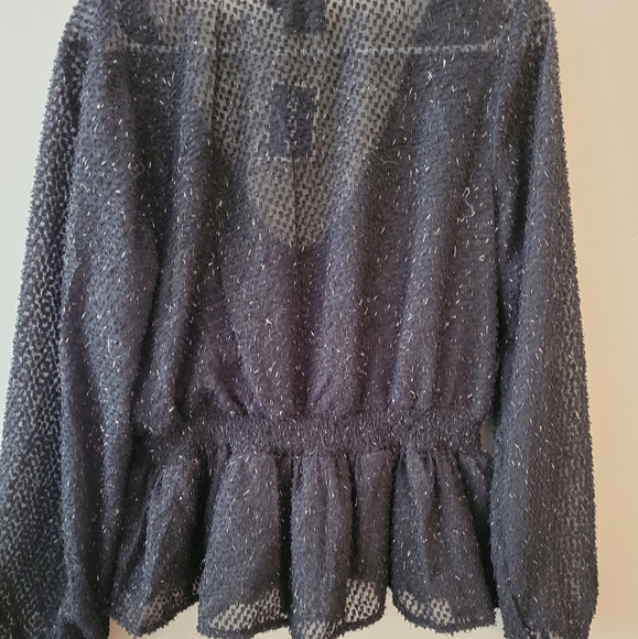 Black Sparkle top - Picture 2 of 3